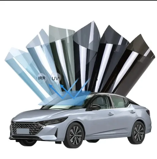 Yuwei 70% 80% Vlt 99%100% UV Proof HD Series Nano Ceramic Solar Tint Film High Explosion High Heat Insulation Car Window Film
