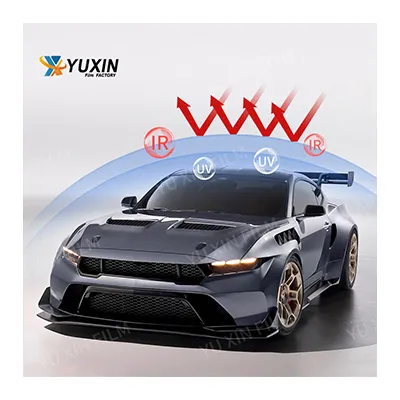 Yuxin PRO Series 2ply 1.52*30m Nano Ceramic 99% UV Protection Heat Insulation Car Solar Window Tint Film 